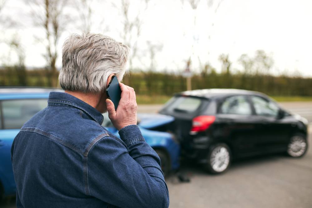 Photo of man on phone